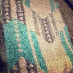 Vanity throw blanket